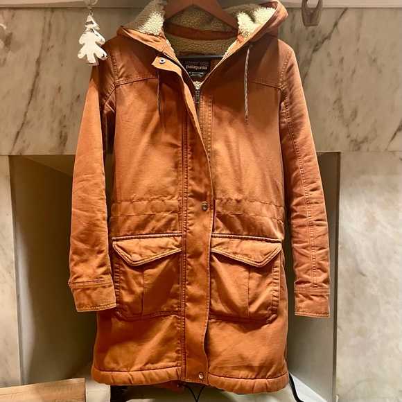 Patagonia Jackets & Blazers - Patagonia Prairie Dawn Sherpa Parka Size XS